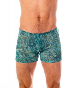 Kiniki Santorini T/T Swim Short, мужские плавки Kiniki, плавки пропускающие ультрафиолет, купить плавки Kiniki