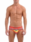 2xist No-Show Brief FIERY RED