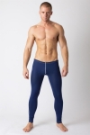 New Workout Legging Pant Navy/Grey