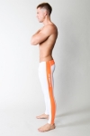 New Workout Legging Pant Day Glo Orange 