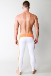 New Workout Legging Pant Day Glo Orange 