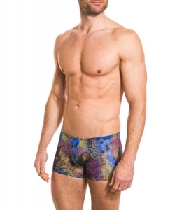 Kiniki Blue Amalfi Tan Through Swim Hipster, мужские плавки пропускающие ультрафиолет, купить плавки Kiniki, плавки-хипстеры, боксеры