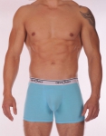 Obviously Contrast Full Cut Boxer Brief Light Blue