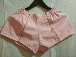 BodyAware Classic Short Pink, мужские классические шорты, кожаные шорты, сделано в США