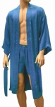 ManSilk Silk Paisley Jacquard Robe 