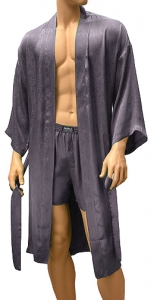 ManSilk Silk Stripe Jacquard Robe, домашний шелковый мужской халат, шелковый халат для мужчин, подарок на день рождения
