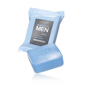 North For Men Cleansing Soap Bar, Мужское универсальное мыло