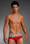 Timoteo Classic Basic Brief Red