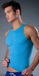 Whittall & Shon Solid Tank Turquoise 