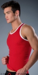 Whittall & Shon Contrast Tank Red