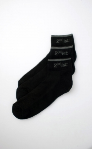 2xist Quarter Top Sock 3-Pack (3 пары), мужские носки на основе хлопка